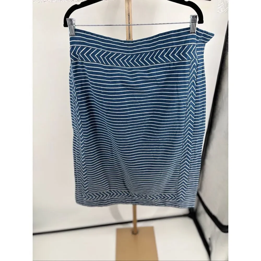 Lauren Ralph Lauren Blue White Stripe Pillowcases Shams Set of 2
